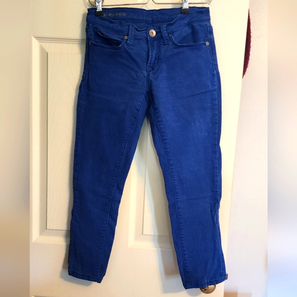 JCP Womens Jeans Skinny Ankle 4 Petite